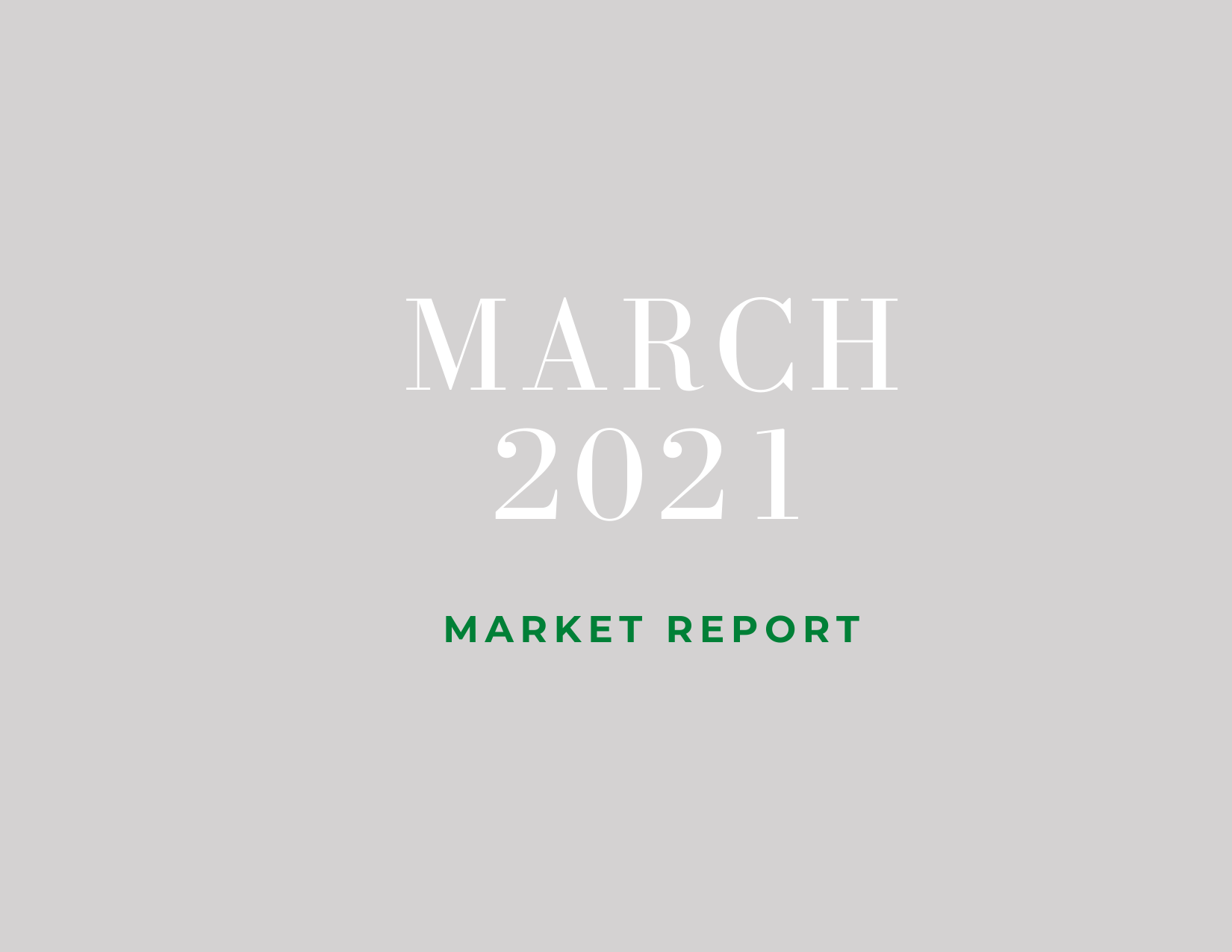 March 2021 Toronto Real Estate Market Report